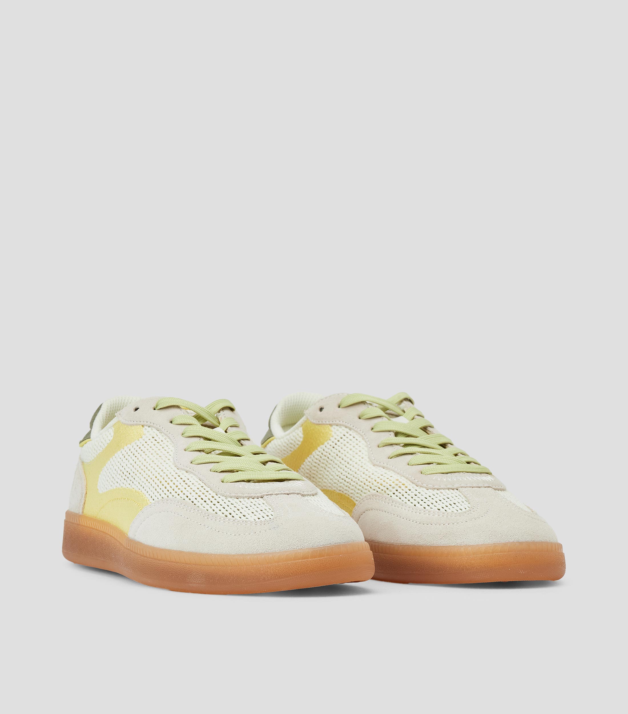 Tenis casuales Park en piel y textil Hombre